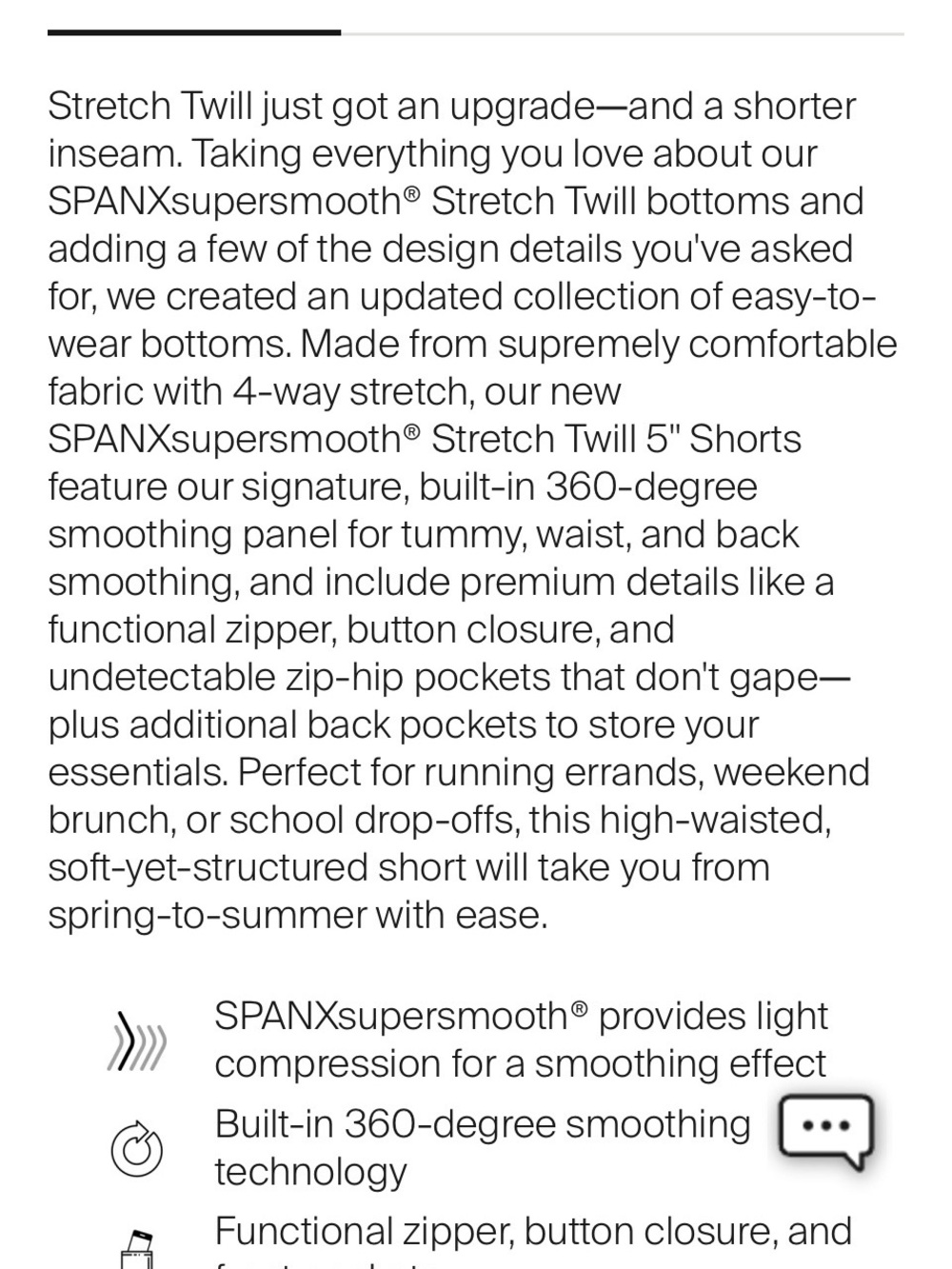 #689 SPANX Black Waistband Shorts. Brand Spanking New with tags. - Picture 9 of 9